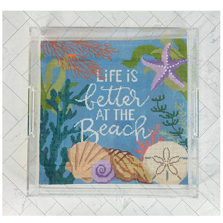 12" Acrylic Tray Accessories Needlepoint.Com 
