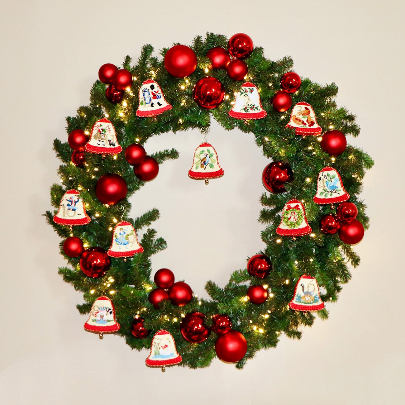 12 Days Bells Kit Kits Needlepoint.Com 
