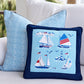 12" x 12" Regatta Insert Printed Canvas Kirk & Bradley 