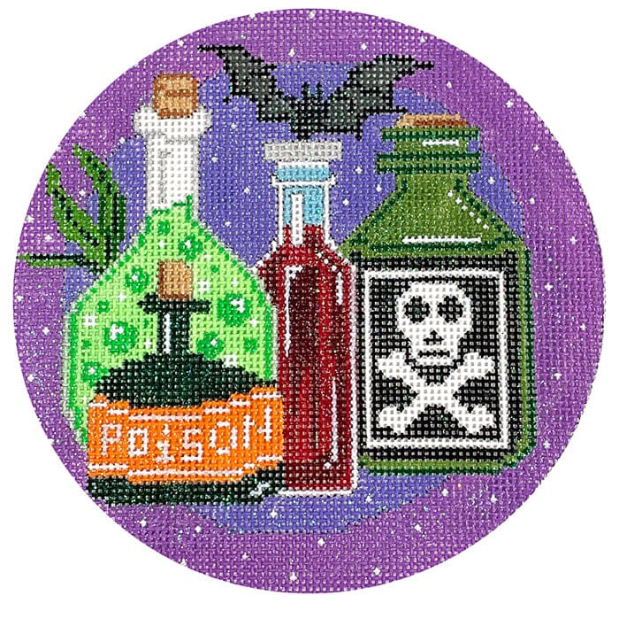 13 Days of Halloween   Four Potions Painted Canvas The Meredith Collection  - 1