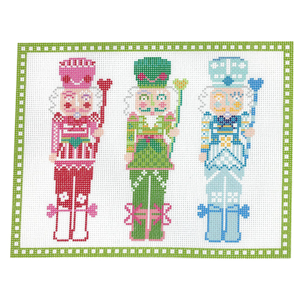 3 Nutcrackers Printed Canvas Nash & Daughters  - 1