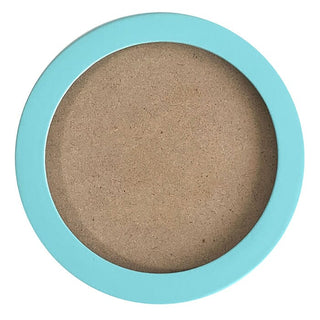 4" Round Self Finishing Frame   Aqua Finishing Beth Gantz Designs 
