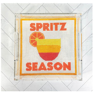 8" Acrylic Tray Accessories Needlepoint.Com 
