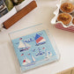 8" x 8" Regatta Insert with Stitch Guide Printed Canvas Kirk & Bradley 