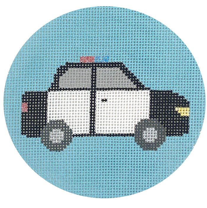 Police Car Round
