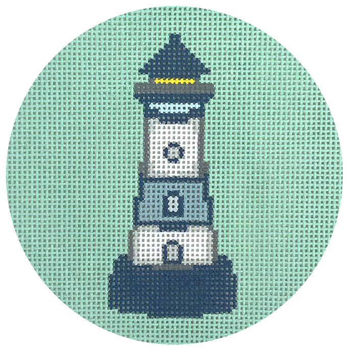 Antique Lighthouse Round
