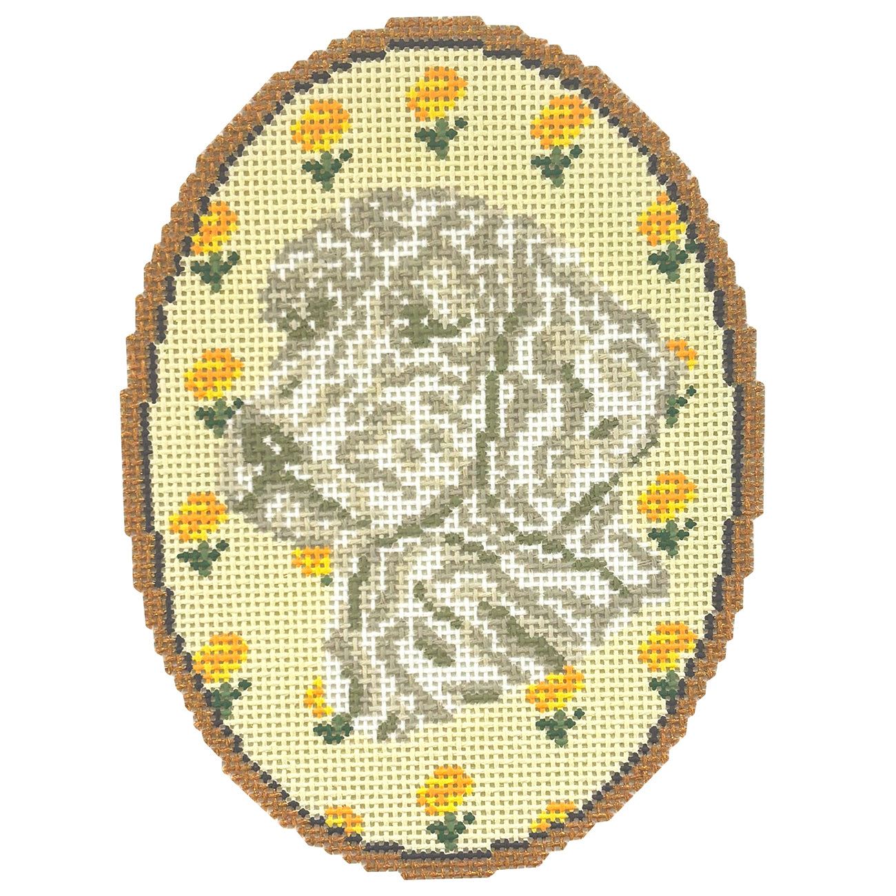 The Doodle Flower Cameo
