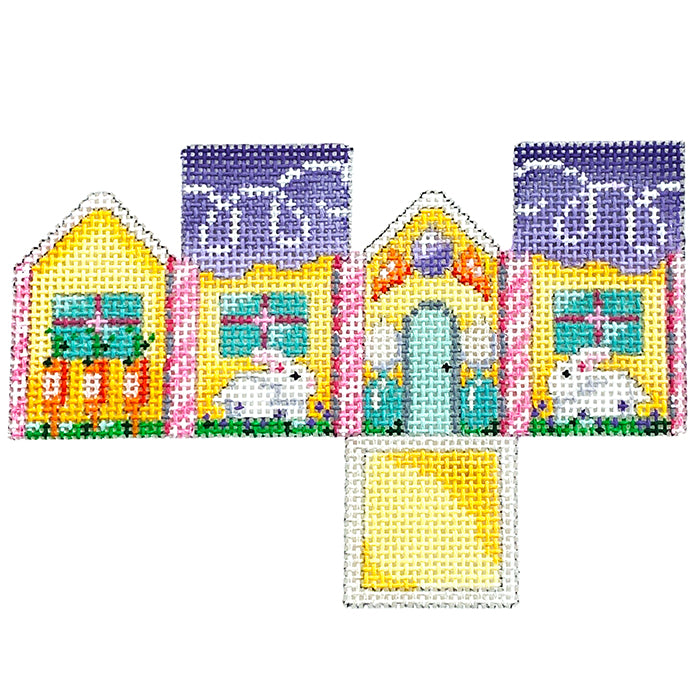 Easter Bunny/Carrots Mini Cottage