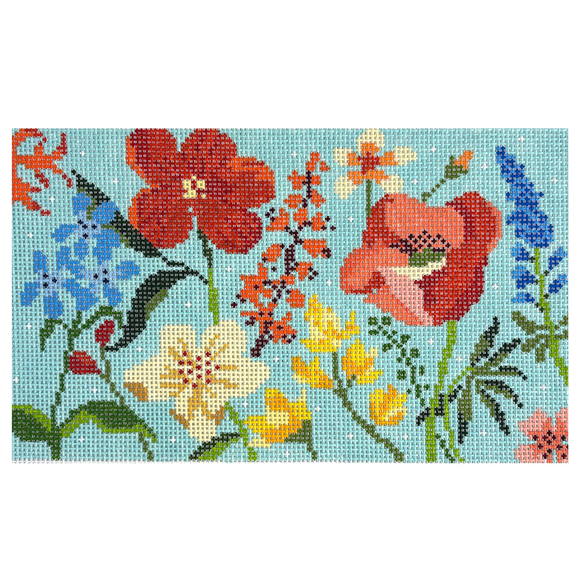 Multi Floral Purse Insert 4x7 - 1