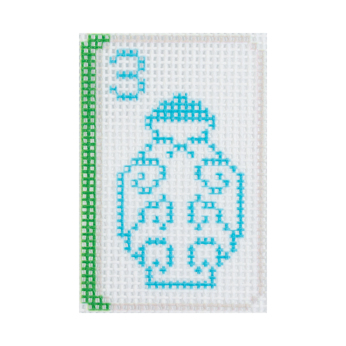 Blue Jar Mahj Tile - 1