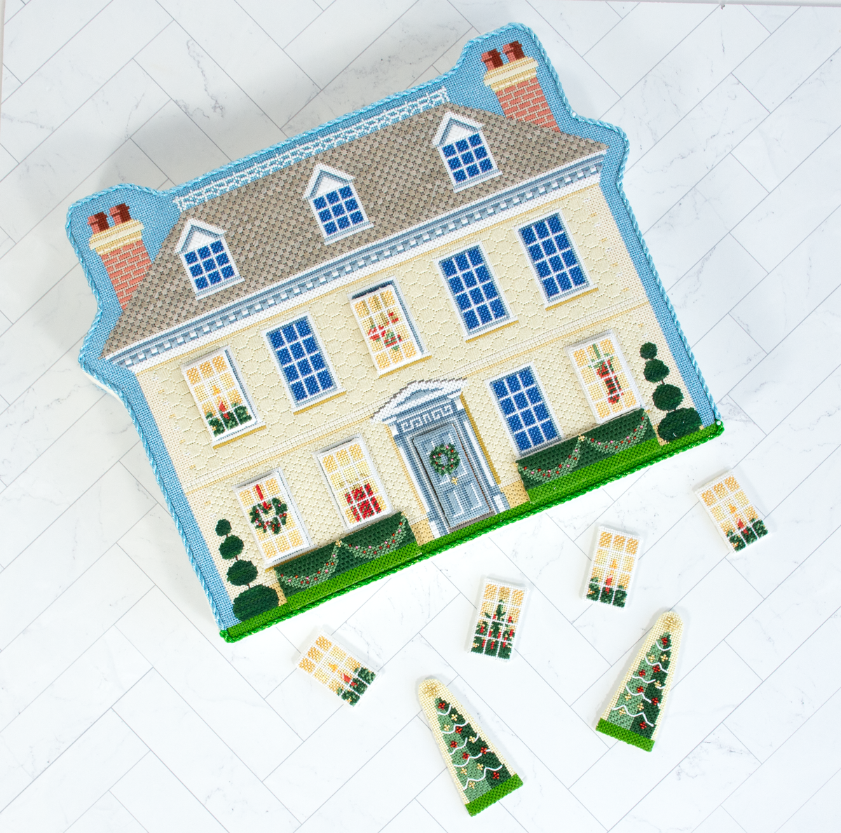 Manor House with Winter Windows Kit - 2