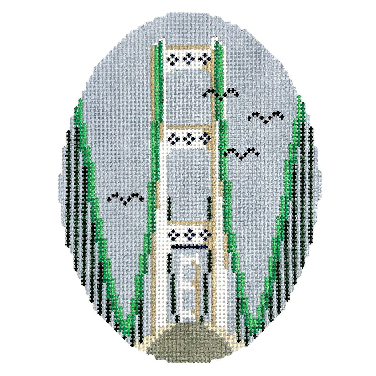 Mackinac Bridge Oval - 1