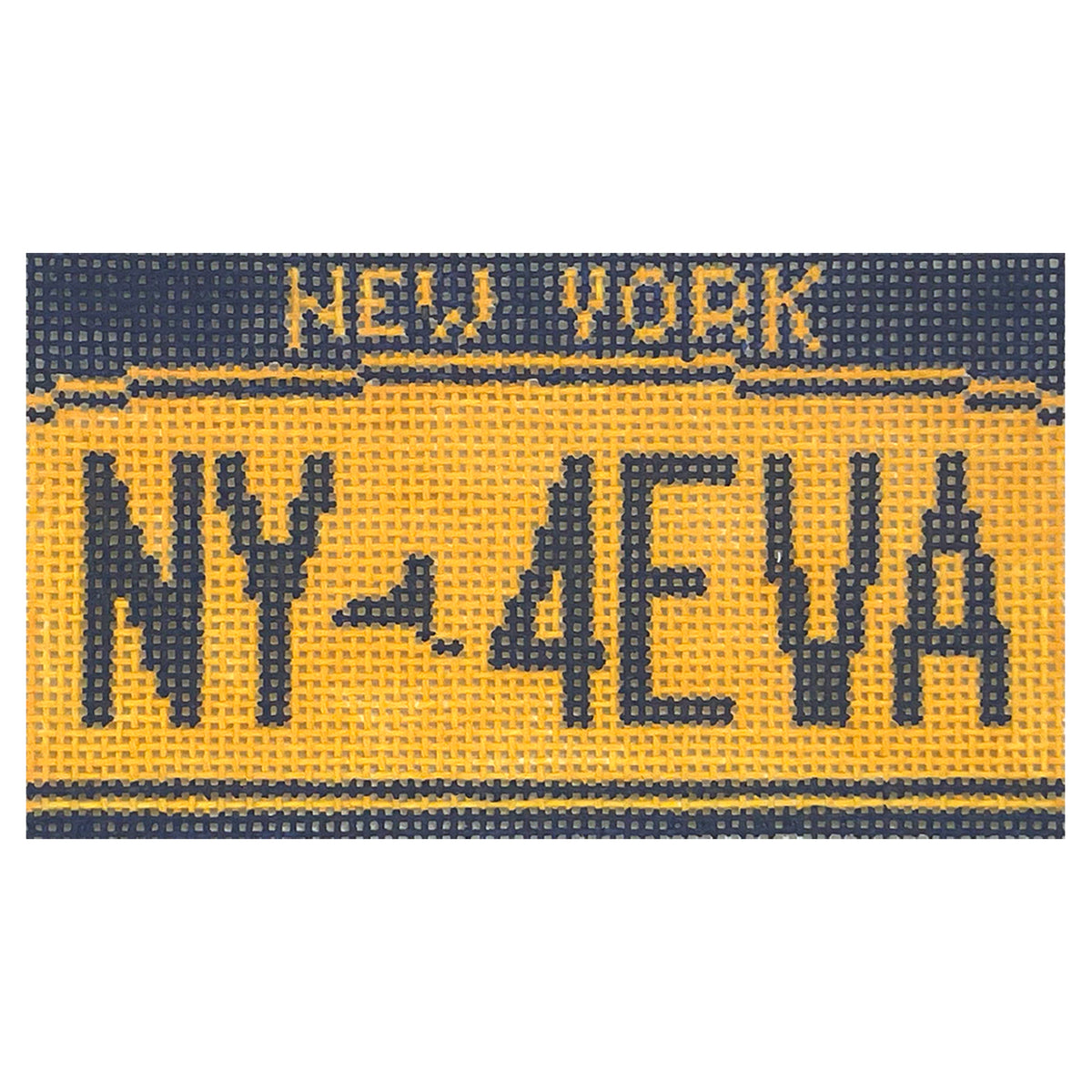 NY 4EVA License Plate - 1