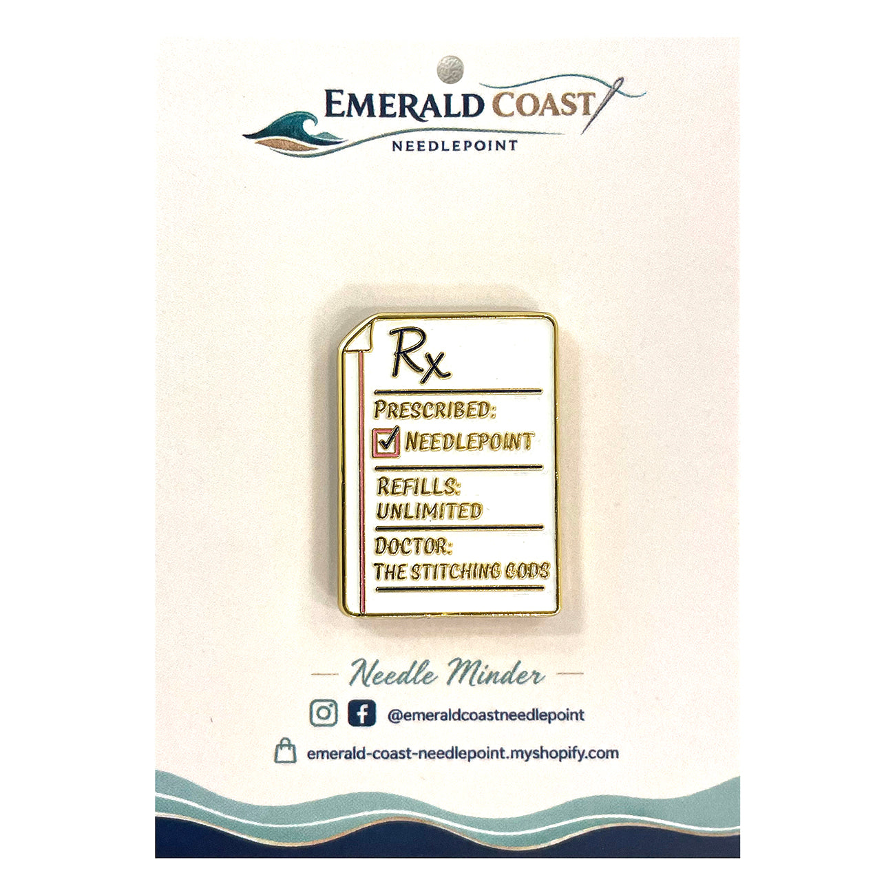 NDLPT RX Pad Needle Minder - 1