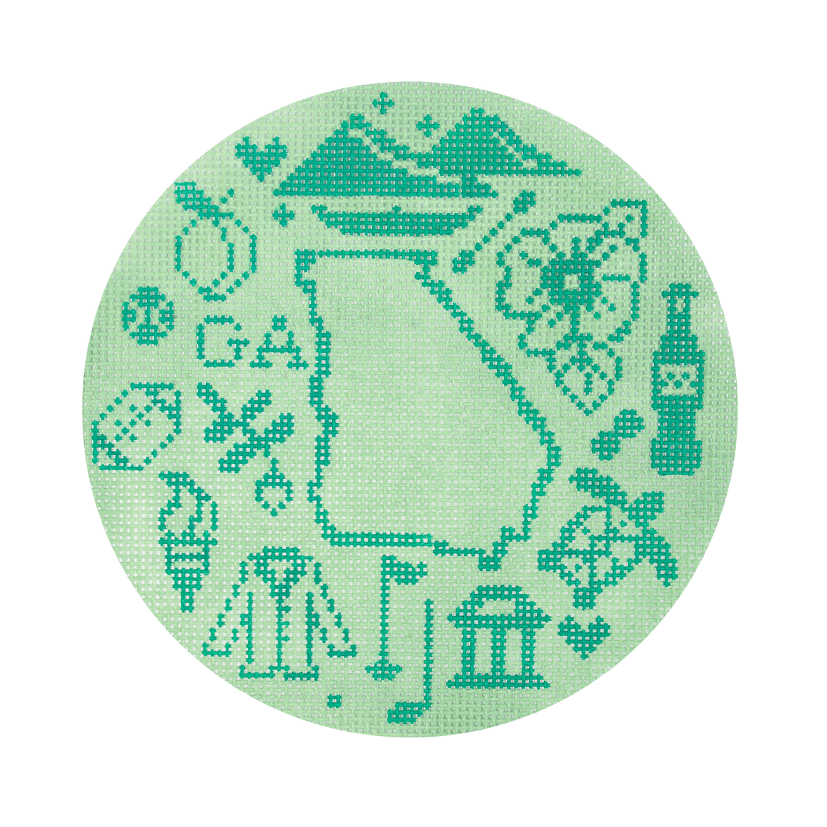 Georgia Icons Round - 1