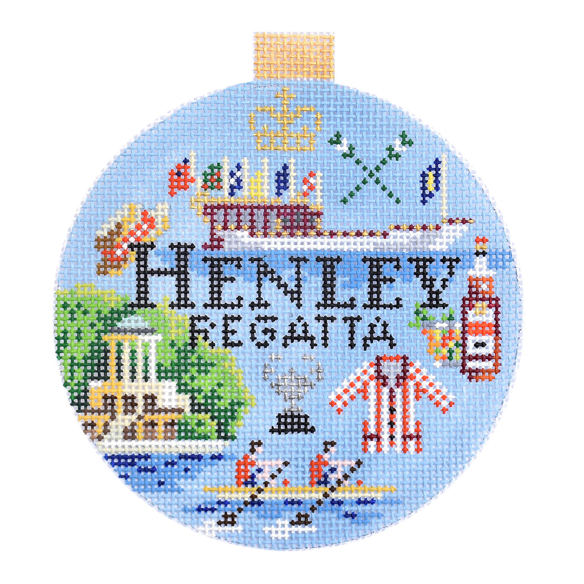 Sporting Round   Henley Regatta with Stitch Guide - 1