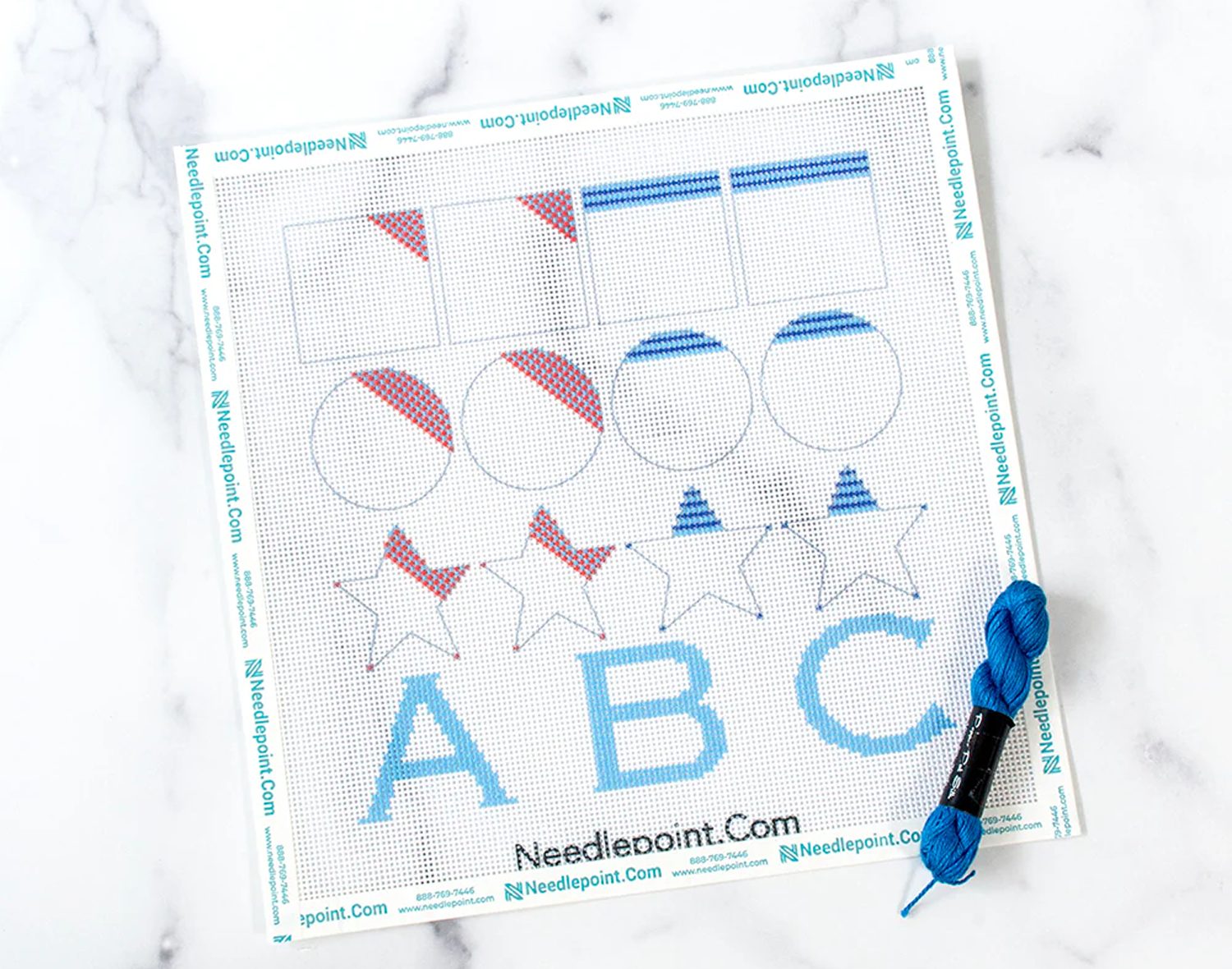 Needlepoint Beginner Sampler Kit
