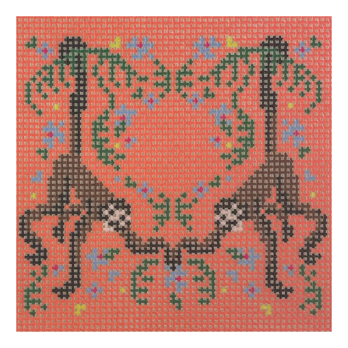 Tropical Spider Monkey Square - 1