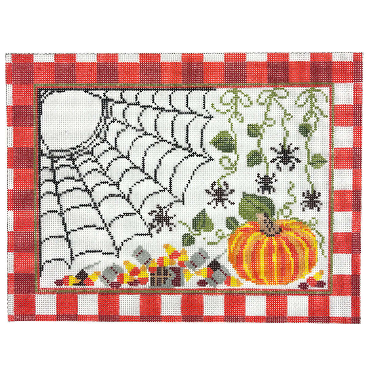 Monogram Halloween Pillow - 1