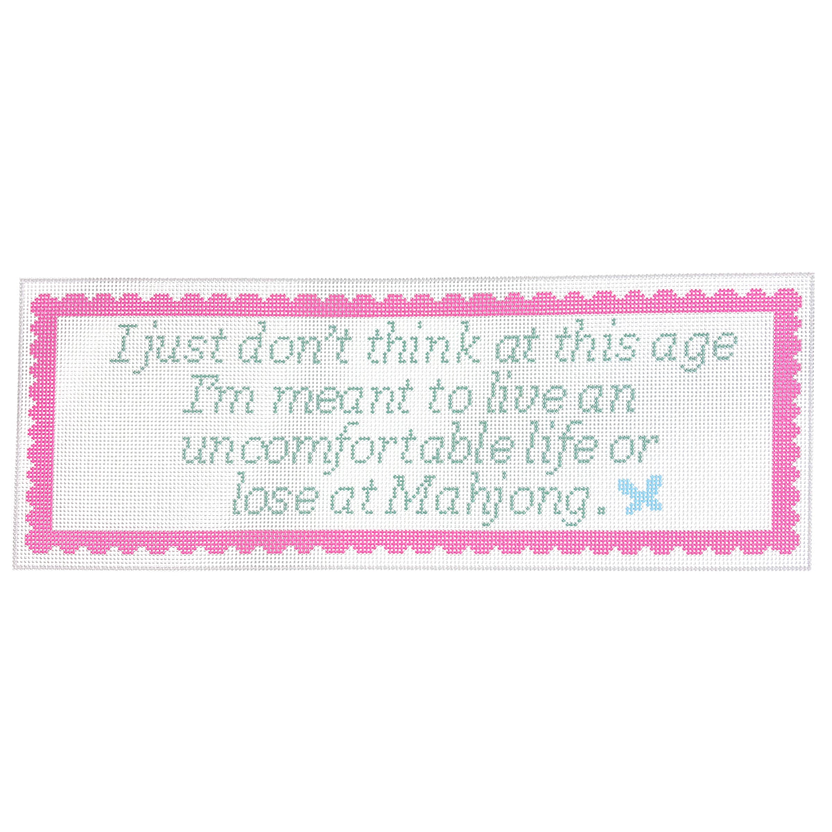Uncomfortable Life Mahjong Bolster - 1