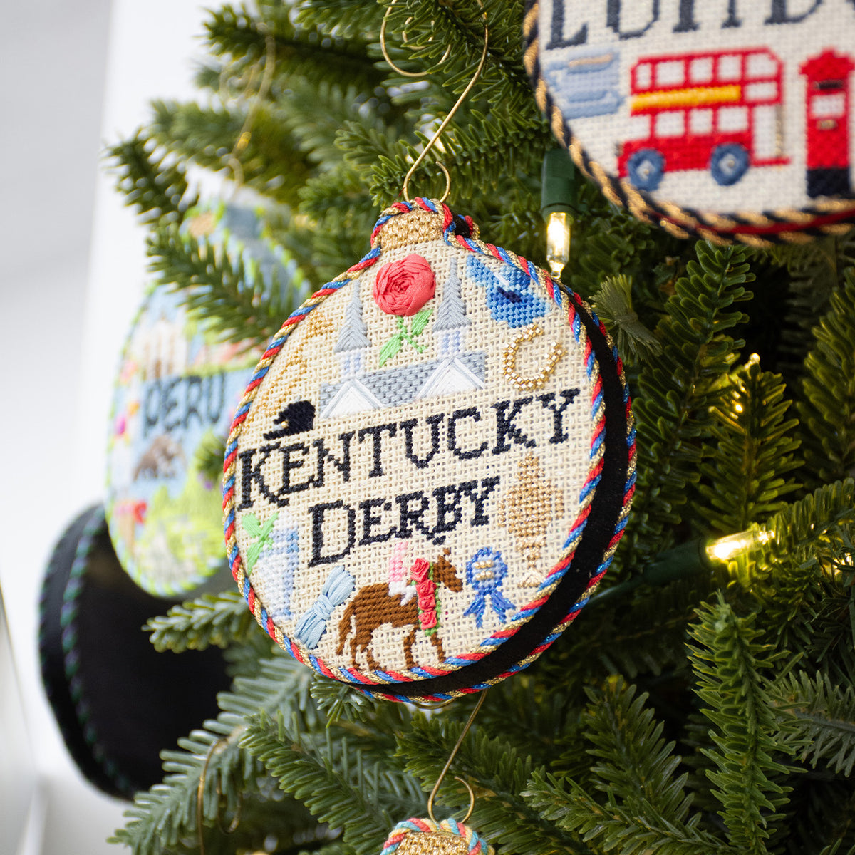 Sporting Round   Kentucky Derby with Stitch Guide - 4