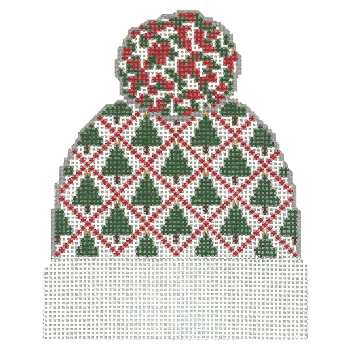 Beanie   Christmas Trees - 1