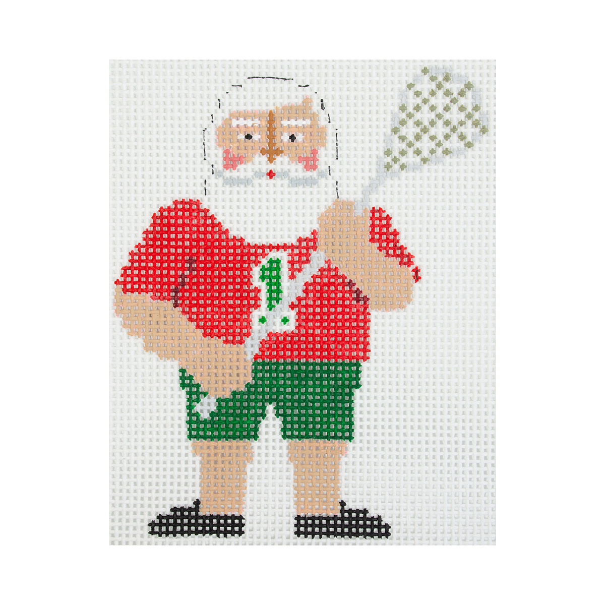 Lacrosse Santa on 13 - 1