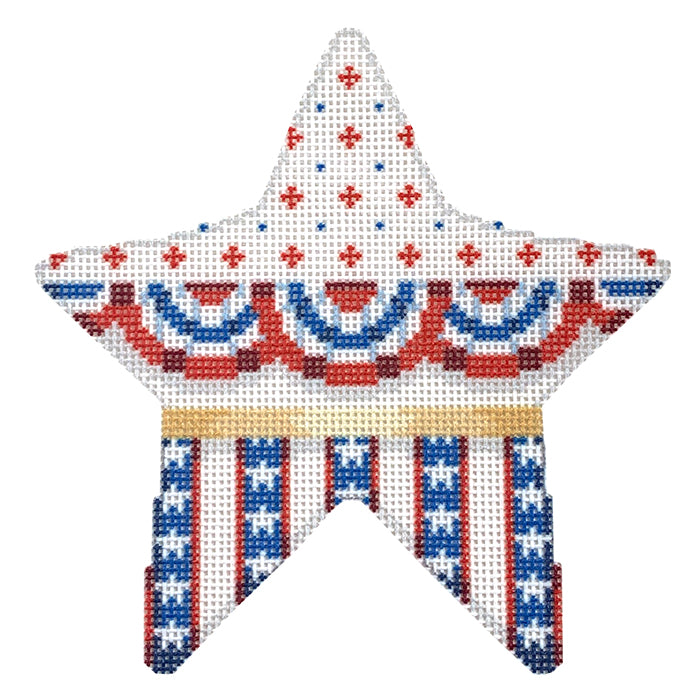 Bunting/Stars on Stripes Star Large