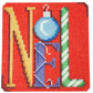 "Noel" Square with Stitch Guide