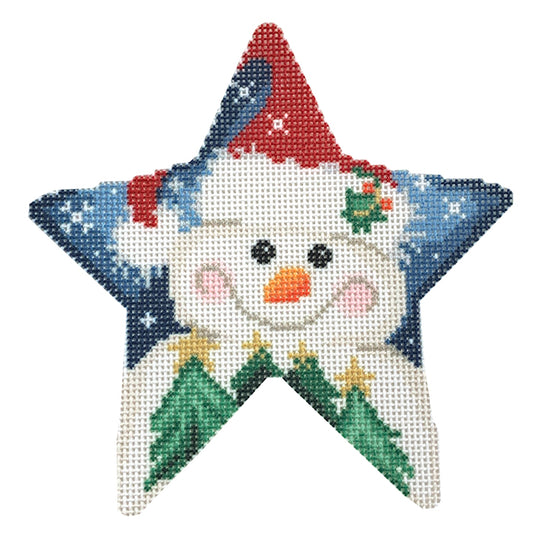 Snowman/Trees Star