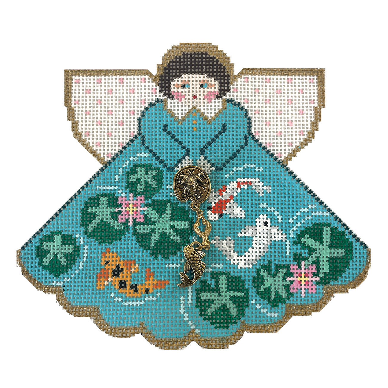 Koi Pond Angel - 1