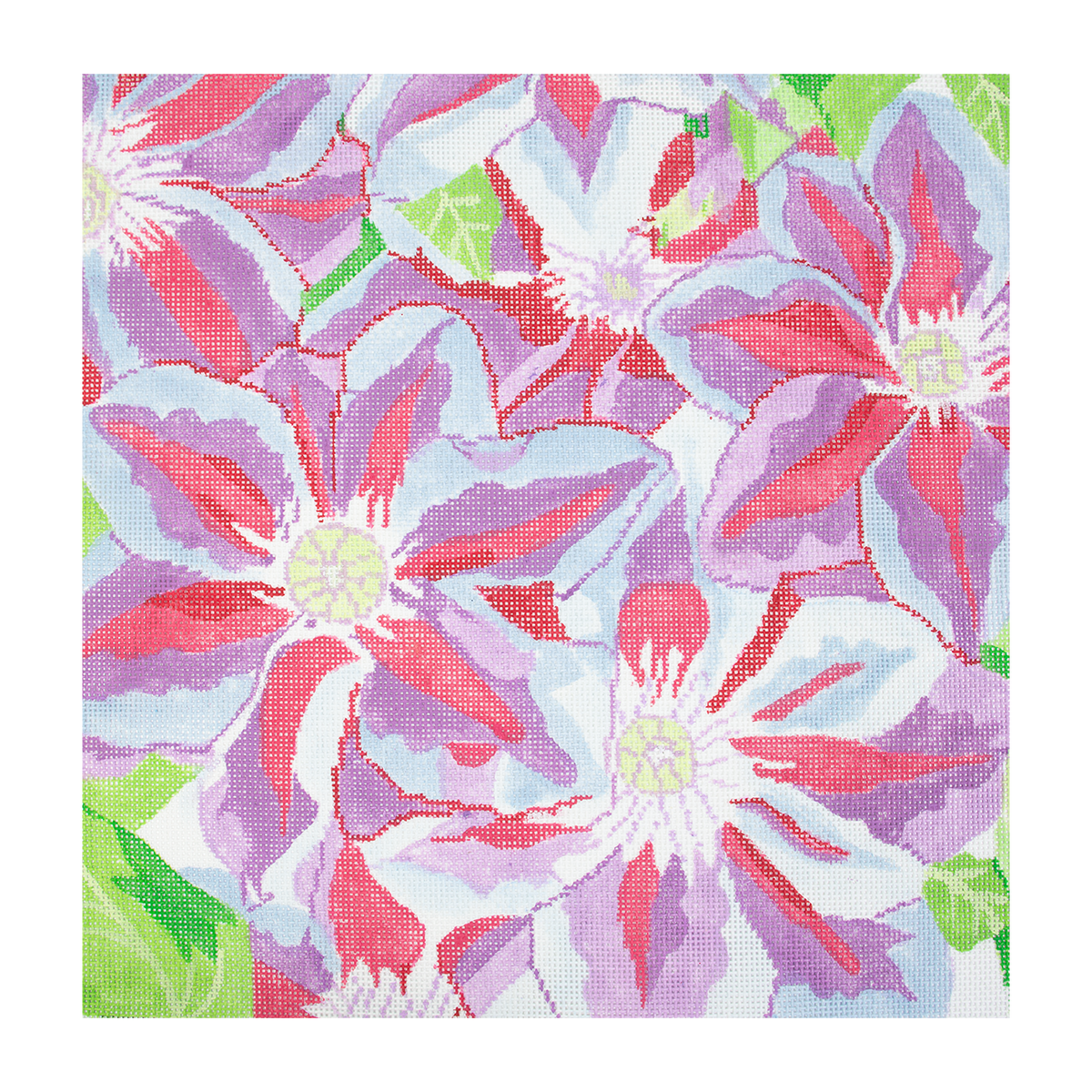 Purple/Blue Clematis 14" - 1