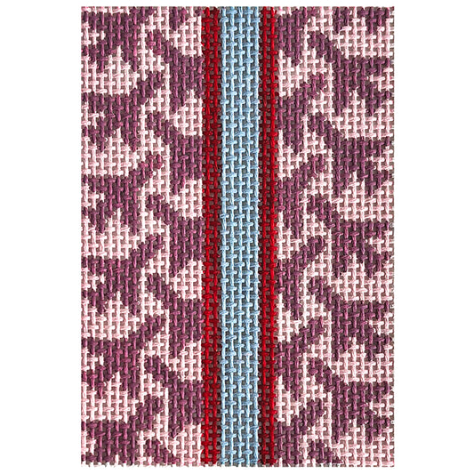 Airplane Houndstooth Passport Insert - Pink