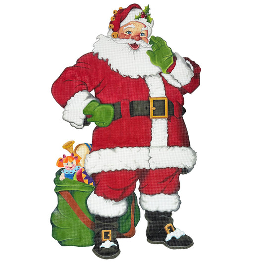 Giant Santa with Bag of Toys - 40"