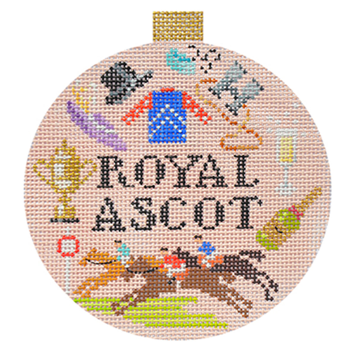 Sporting Round   Royal Ascot with Stitch Guide - 1