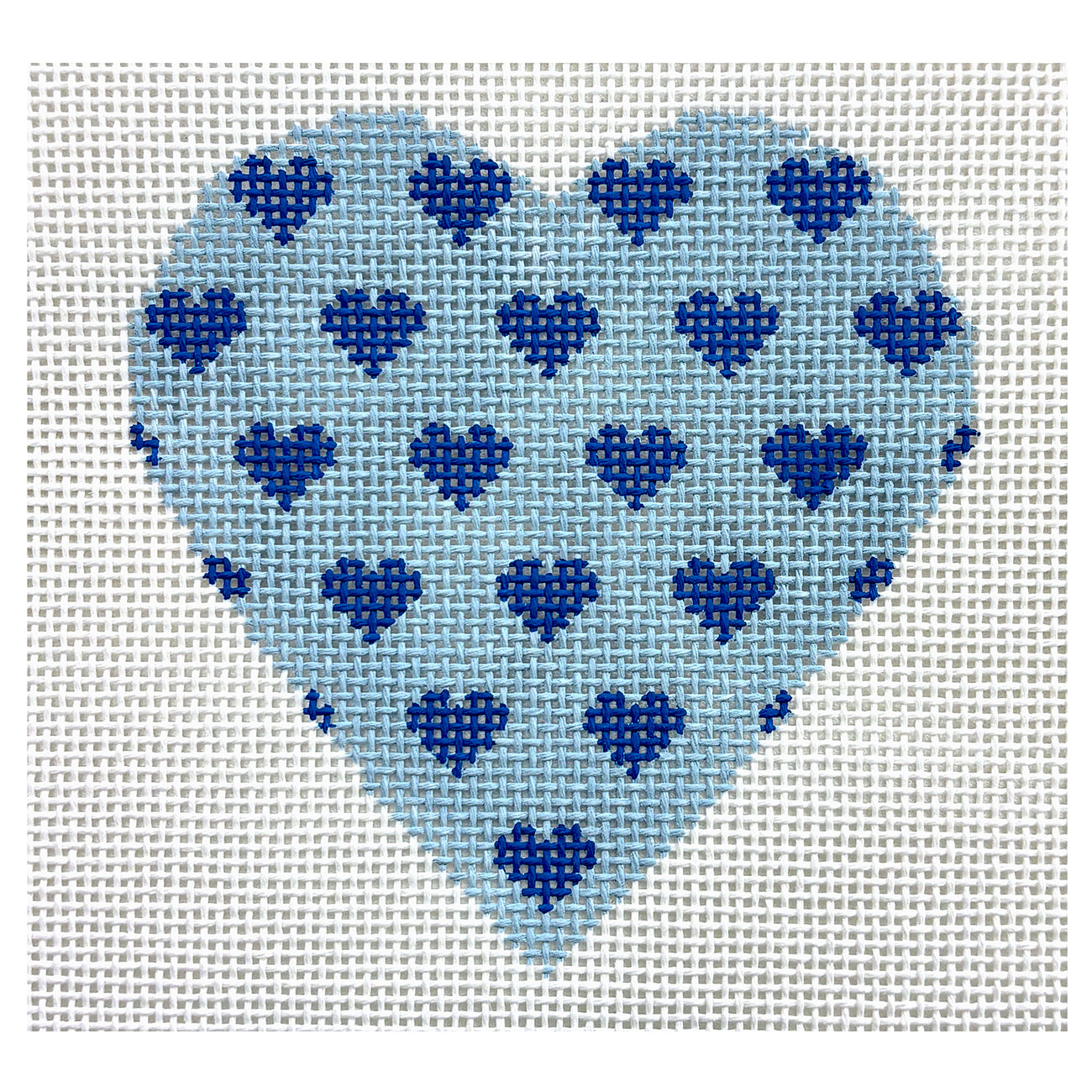 Valentines Mini Hearts   Blue - 1