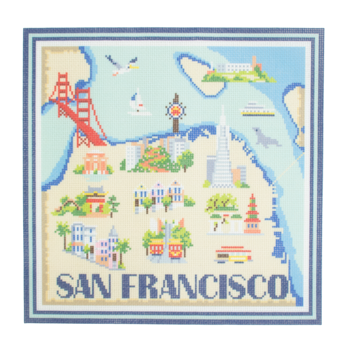San Francisco Map on 13 - 1