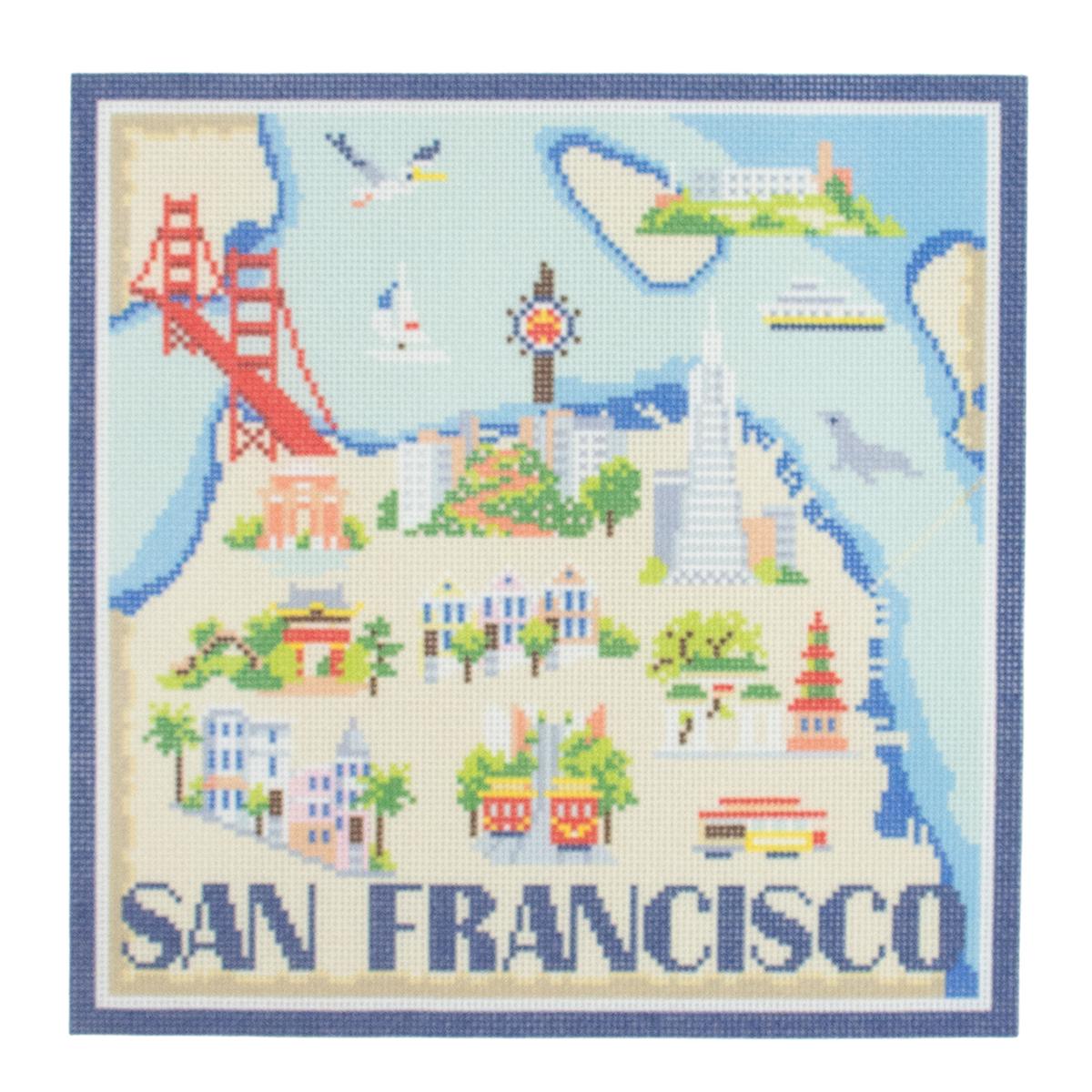 San Francisco Map on 18 - 1