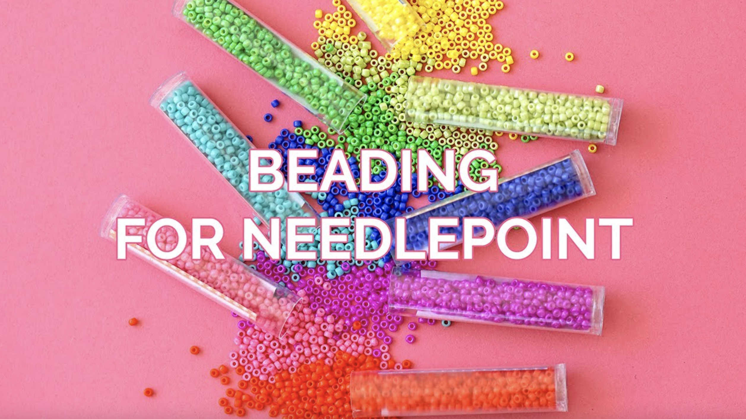 How to Bead Your Needlepoint Canvas
