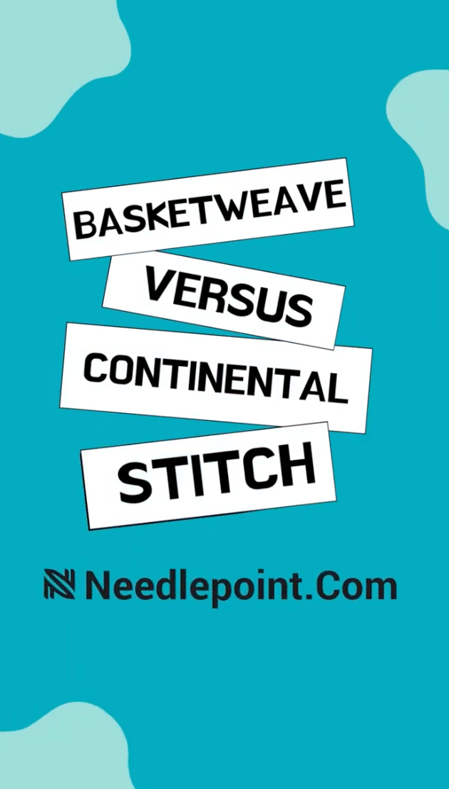basketweave vs. continental
