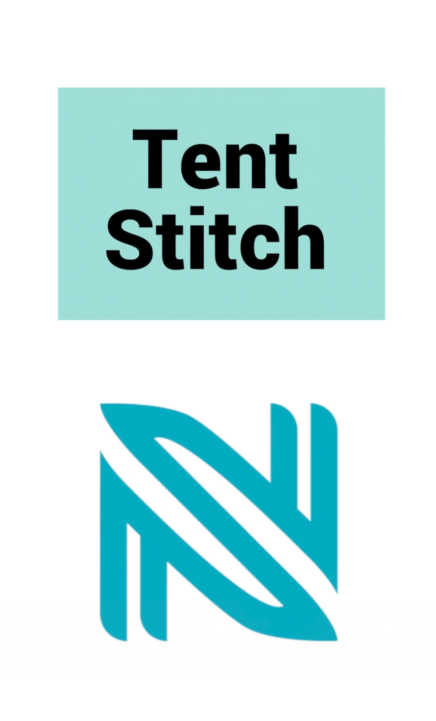 tent stitch
