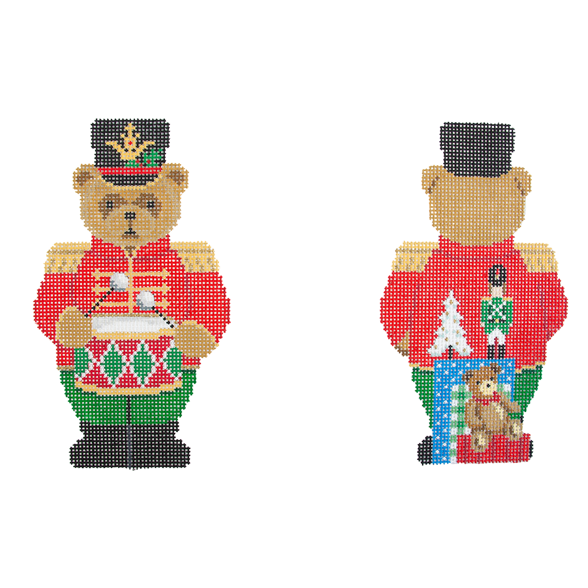 Teddy Drummer, 2 Sided on 13 - 1