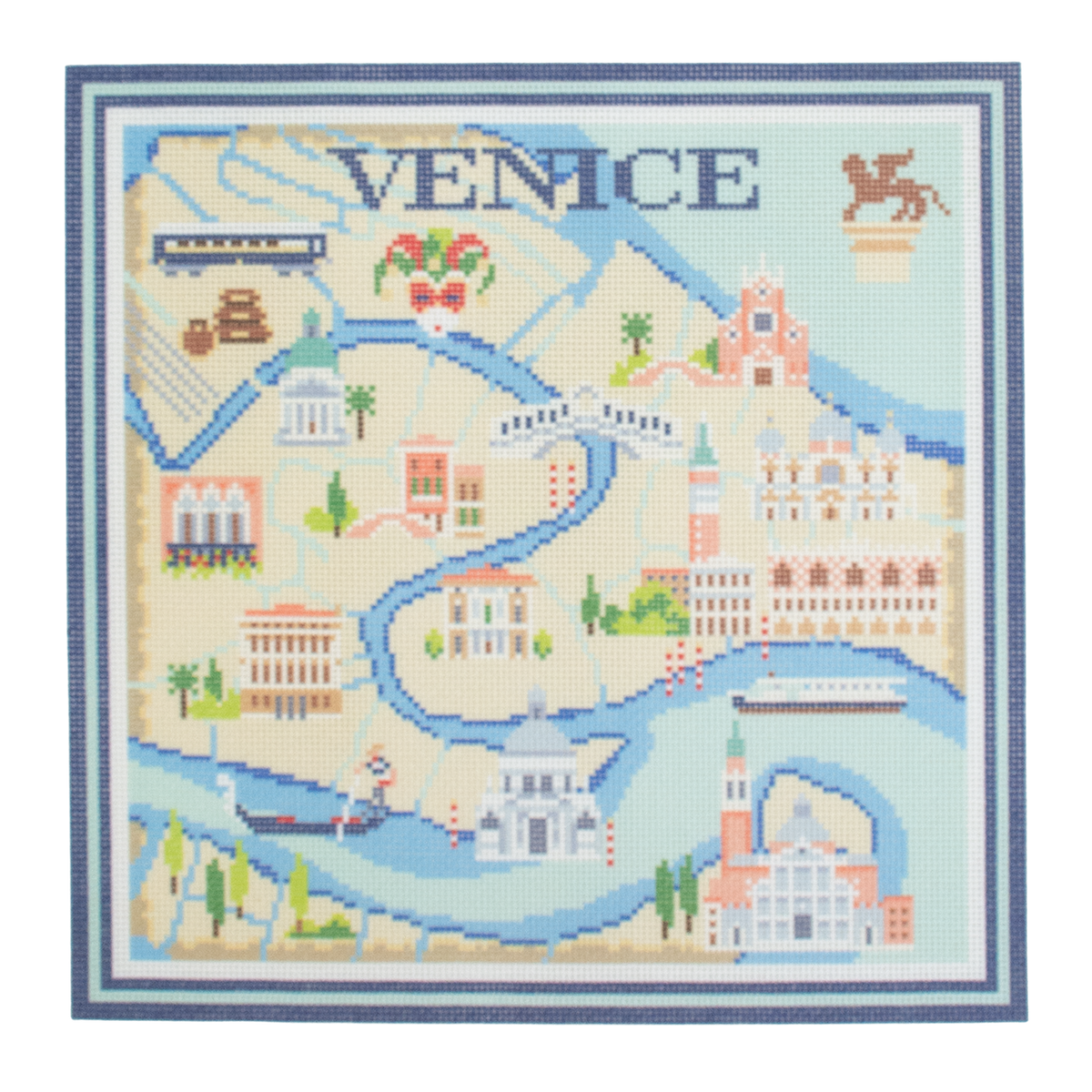 Venice Map on 13 - 1
