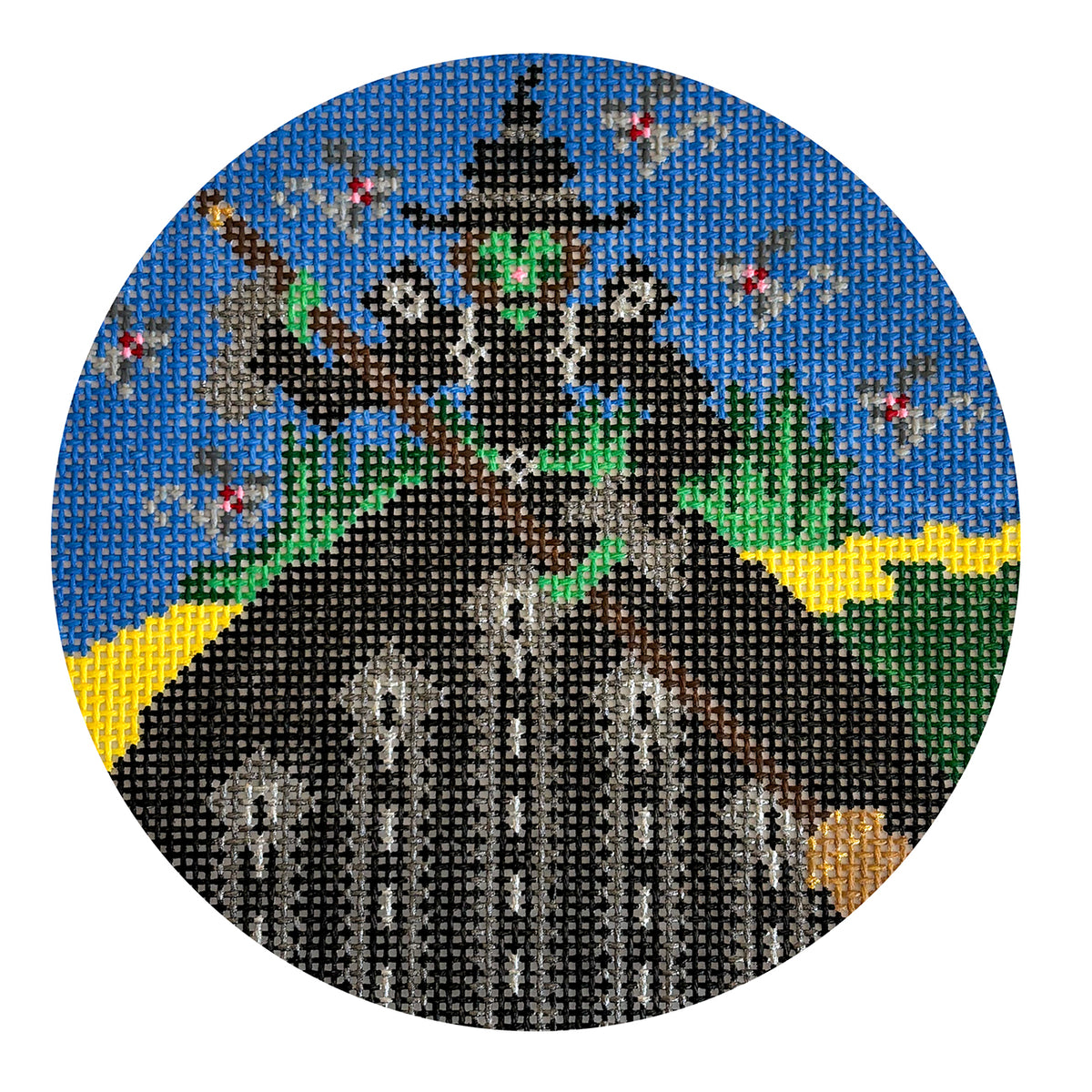 The Wicked Witch   Oz Round w/Stitch Guide - 1