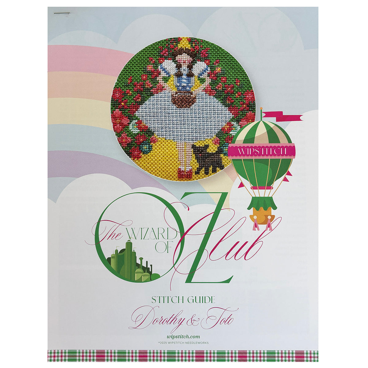 Dorothy & Toto   Oz Round w/Stitch Guide - 2