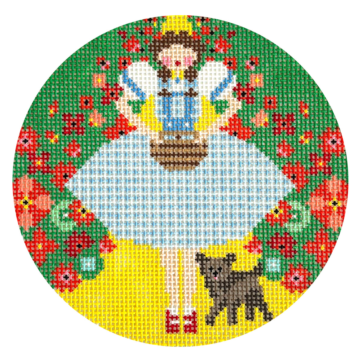 Dorothy & Toto   Oz Round w/Stitch Guide - 1