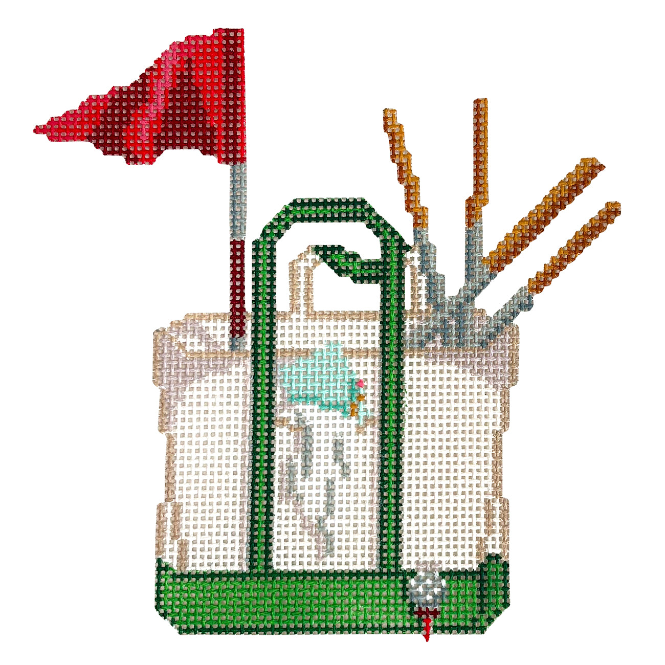 Hole in One Golf Tote Ornament - 1