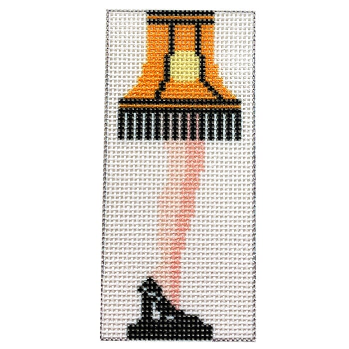 A Christmas Story Leg Lamp Printed Canvas Two Sisters Needlepoint 
