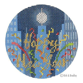A New York Holiday   Happy New Year! Printed Canvas Kirk & Bradley 
