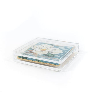 Acrylic Coaster 4" Accessories Needlepoint.Com 
